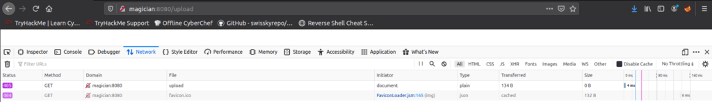 upload endpoint get method